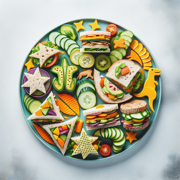 Receitas de sanduíches veganos para um lanche infantil saudável