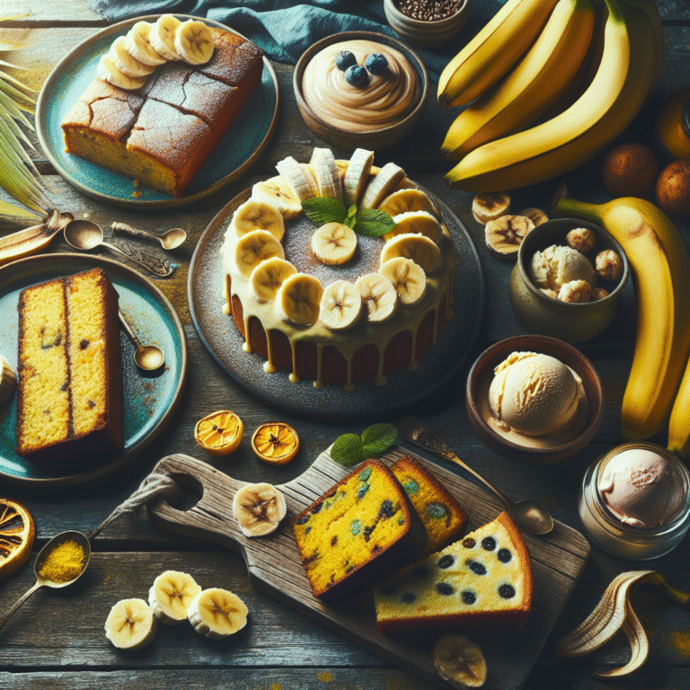 Sobremesas veganas com banana: receitas que agradam a todos
