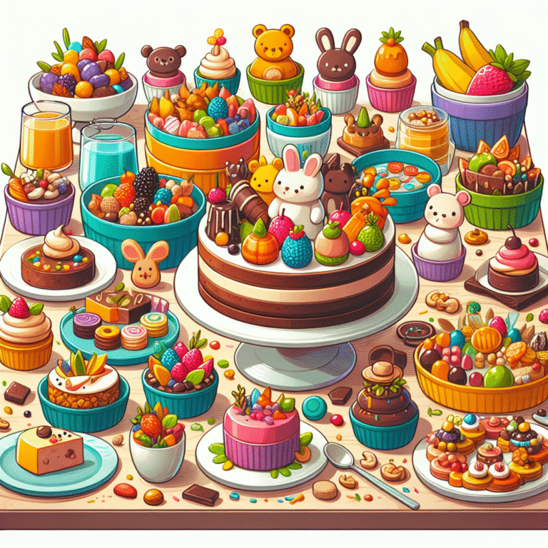 Sobremesas veganas fáceis sem glúten para crianças: diversão sem preocupações