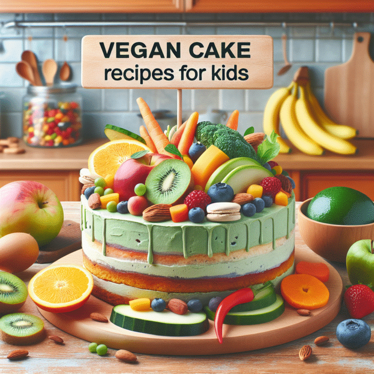 Receitas veganas de bolo saudável para crianças: como fazer