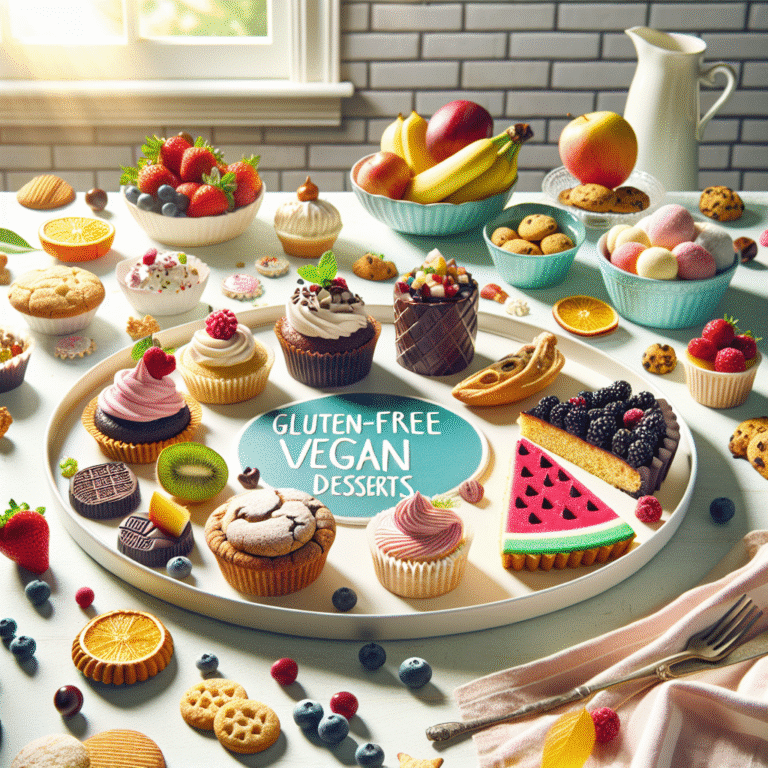 Sobremesas veganas sem glúten que as crianças vão amar