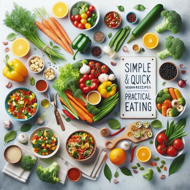 receitas veganas simples e rápidas para uma alimentação prática