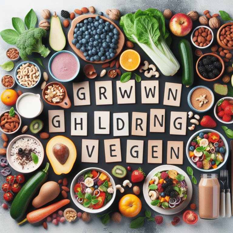 cardápio nutritivo vegano para crianças em crescimento