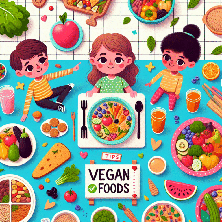 dicas para crianças aceitem alimentos veganos