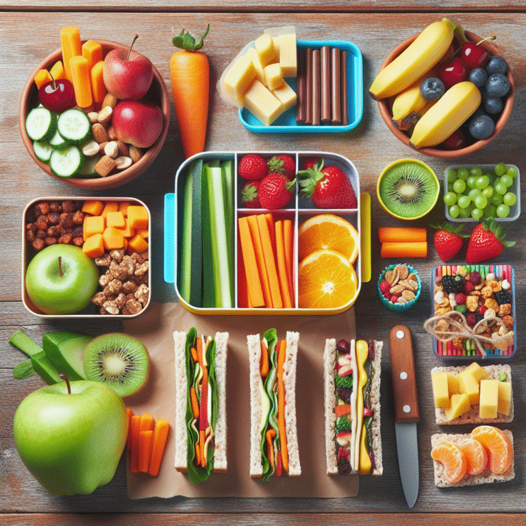 lanches veganos nutritivos para a lancheira da escola
