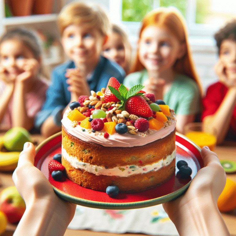 Receitas veganas de bolo saudável para crianças: Sabor e nutrição em cada fatia
