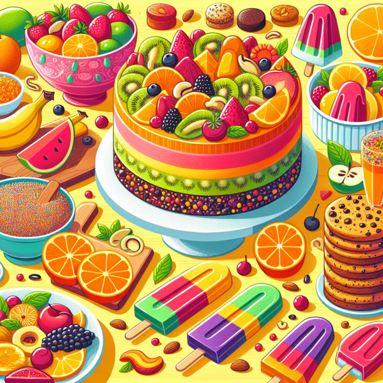 Sobremesas veganas nutritivas com frutas para agradar os pequenos