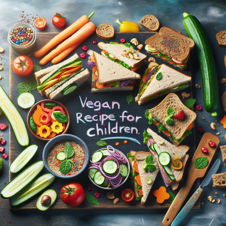 Receitas de sanduíches veganos para lanche infantil: criatividade e sabor