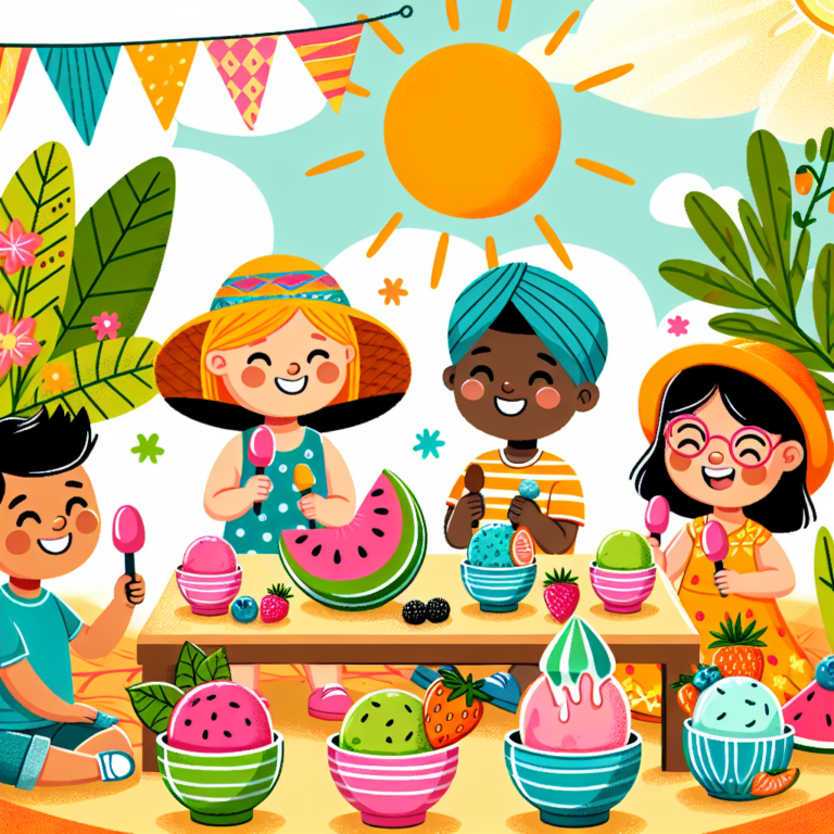 Receitas veganas de sorvete saudável para crianças em dias quentes