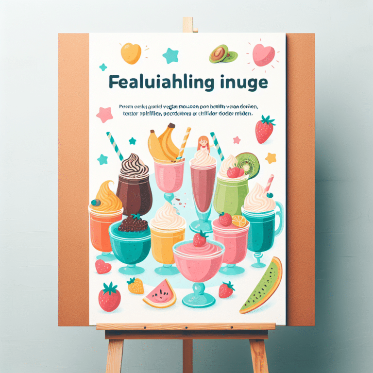 Receitas veganas de mousse saudável para crianças em minutos