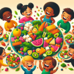 dicas estratégicas para crianças experimentarem alimentos veganos com prazer