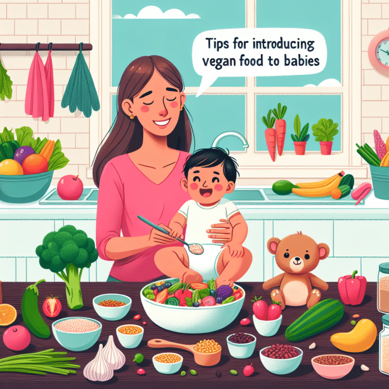 dicas para introdução alimentar vegana em bebês