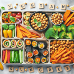 Receitas veganas de bolinhos salgados para lanche escolar